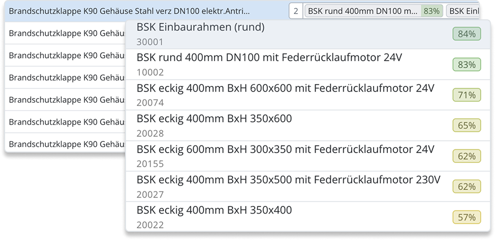 Schritt 3: Vorschläge prüfen